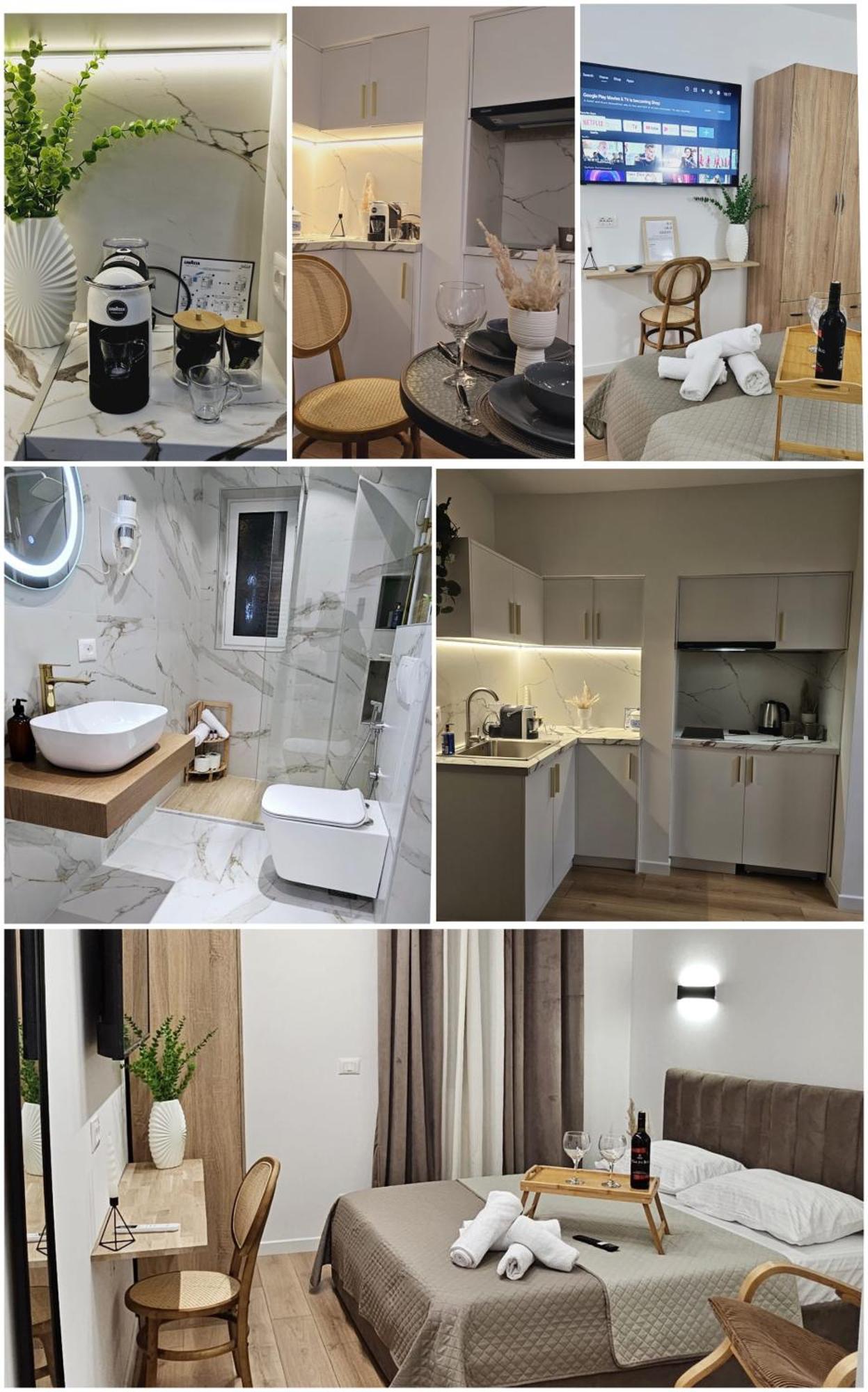 Bllok Scandi Apartments 1 Self-Check-In ติรานา ภายนอก รูปภาพ